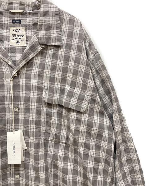 nanamica（ナナミカ）nanamica (ナナミカ) Palaka Check Shirt グレー サイズ:Ⅿ 未使用品の古着・服飾アイテム