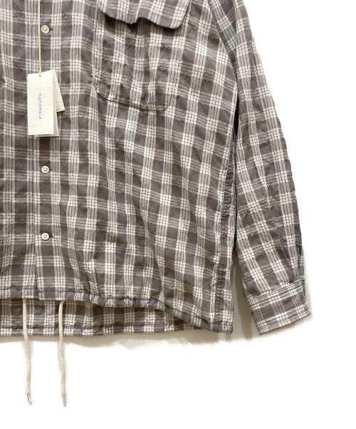 nanamica（ナナミカ）nanamica (ナナミカ) Palaka Check Shirt グレー サイズ:Ⅿ 未使用品の古着・服飾アイテム