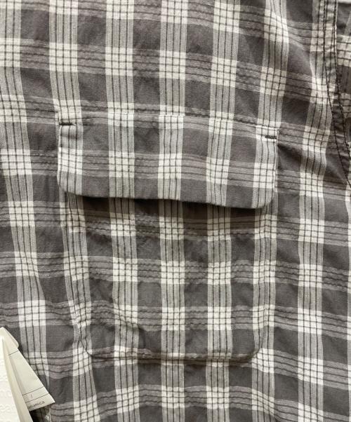 nanamica（ナナミカ）nanamica (ナナミカ) Palaka Check Shirt グレー サイズ:Ⅿ 未使用品の古着・服飾アイテム