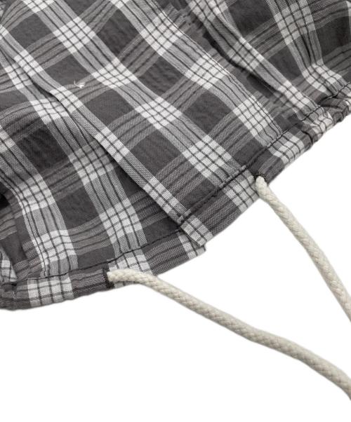 nanamica（ナナミカ）nanamica (ナナミカ) Palaka Check Shirt グレー サイズ:Ⅿ 未使用品の古着・服飾アイテム