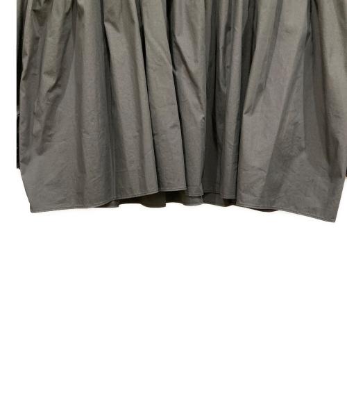 YORI（ヨリ）yori (ヨリ) コットンバックリボンブラウス グレー サイズ:SIZE 36の古着・服飾アイテム