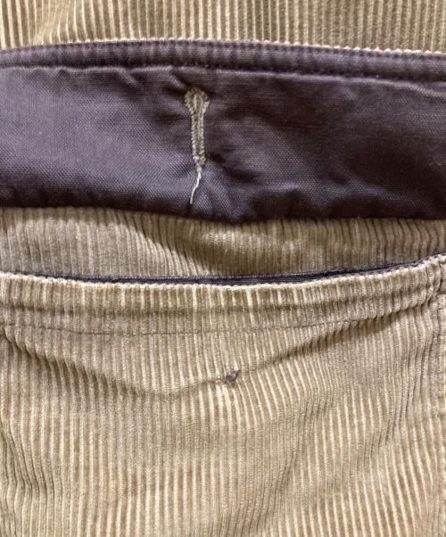 CHAPS（チャップス）CHAPS (チャップス) 襟レザーコーデュロイジャケット ブラウン サイズ:SIZE XLの古着・服飾アイテム