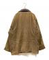 CHAPS (チャップス) 襟レザーコーデュロイジャケット ブラウン サイズ:SIZE XL：12000円