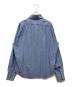 Finamore (フィナモレ) BARNEYS NEWYORK (バーニーズ・ニューヨーク) 別注カッタウェイシャツ スカイブルー サイズ:SIZE XL：7000円