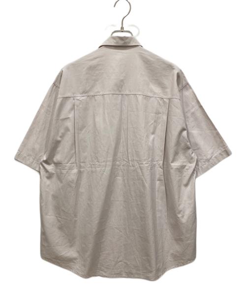 AURALEE（オーラリー）AURALEE (オーラリー) WASHED FINX TWILL HALF SLEEVED BIG SHIRTS ライトパープル サイズ:SIZE 3の古着・服飾アイテム
