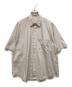 AURALEE（オーラリー）の古着「WASHED FINX TWILL HALF SLEEVED BIG SHIRTS」｜ライトパープル