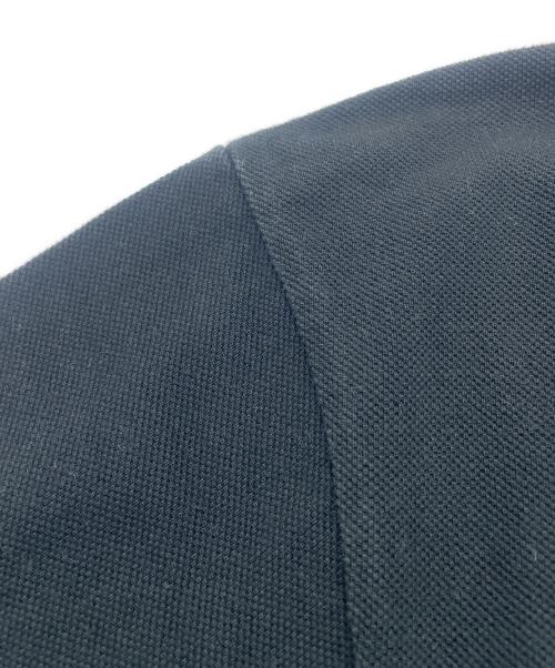 Graphpaper（グラフペーパー）Graphpaper (グラフペーパー) 別注Cotton Pique Jersey Crew Neck Tee ブラック サイズ:FREEの古着・服飾アイテム