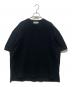 Graphpaper（グラフペーパー）の古着「別注Cotton Pique Jersey Crew Neck Tee」｜ブラック