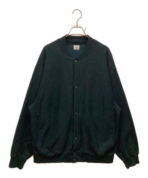 blurhms ROOTSTOCK（ブラームスルーツストック）blurhms ROOTSTOCK (ブラームスルーツストック) Soft&Hard Sweatt Snap Carrdiigan ブラック サイズ:SIZE 2の古着・服飾アイテム