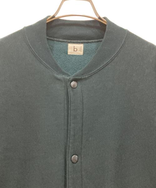 blurhms ROOTSTOCK（ブラームスルーツストック）blurhms ROOTSTOCK (ブラームスルーツストック) Soft&Hard Sweatt Snap Carrdiigan ブラック サイズ:SIZE 2の古着・服飾アイテム