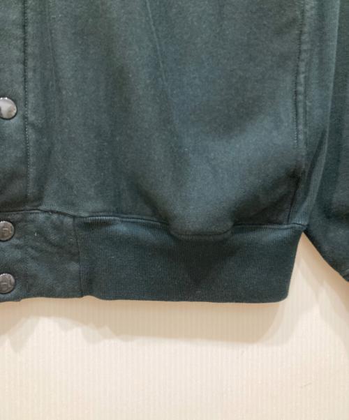 blurhms ROOTSTOCK（ブラームスルーツストック）blurhms ROOTSTOCK (ブラームスルーツストック) Soft&Hard Sweatt Snap Carrdiigan ブラック サイズ:SIZE 2の古着・服飾アイテム