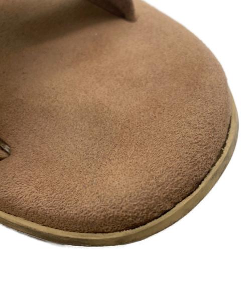 ISLAND SLIPPER（アイランドスリッパ）ISLAND SLIPPER (アイランドスリッパ) クロスストラップスウェードサンダル ブラウン サイズ:28cmの古着・服飾アイテム