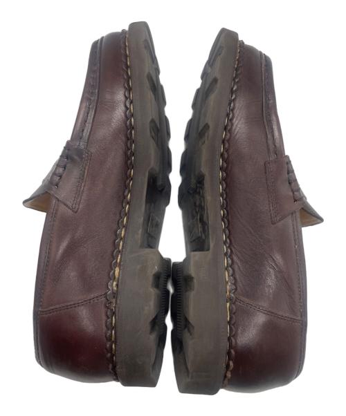 PARABOOT（パラブーツ）PARABOOT (パラブーツ) REIMS コインローファー ブラウン サイズ:7 1/2の古着・服飾アイテム