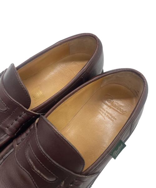 PARABOOT（パラブーツ）PARABOOT (パラブーツ) REIMS コインローファー ブラウン サイズ:7 1/2の古着・服飾アイテム