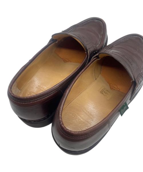 PARABOOT（パラブーツ）PARABOOT (パラブーツ) REIMS コインローファー ブラウン サイズ:7 1/2の古着・服飾アイテム