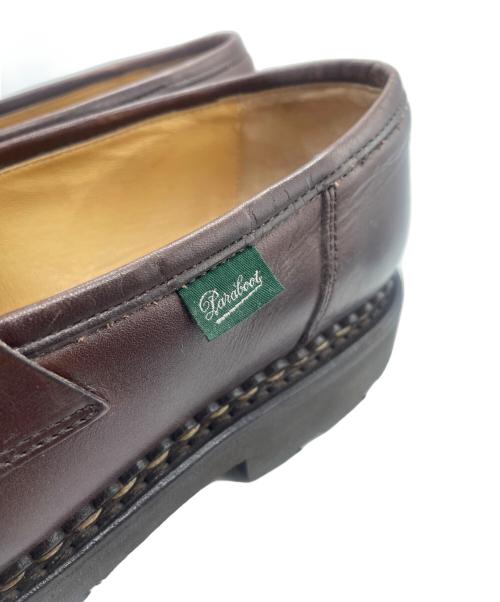 PARABOOT（パラブーツ）PARABOOT (パラブーツ) REIMS コインローファー ブラウン サイズ:7 1/2の古着・服飾アイテム