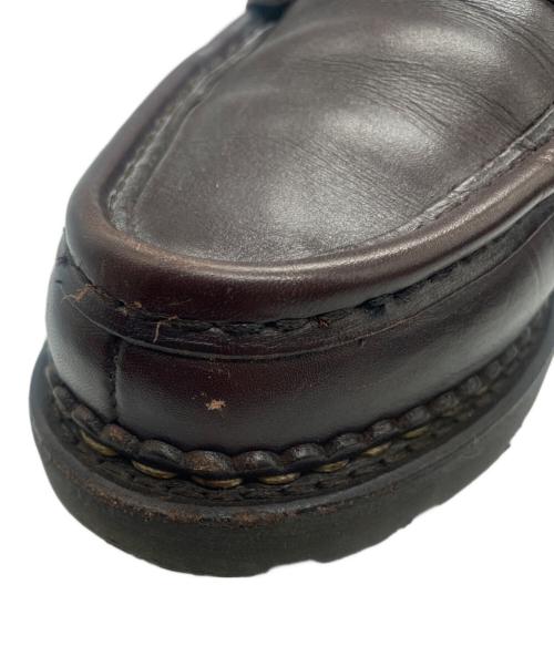 PARABOOT（パラブーツ）PARABOOT (パラブーツ) REIMS コインローファー ブラウン サイズ:7 1/2の古着・服飾アイテム