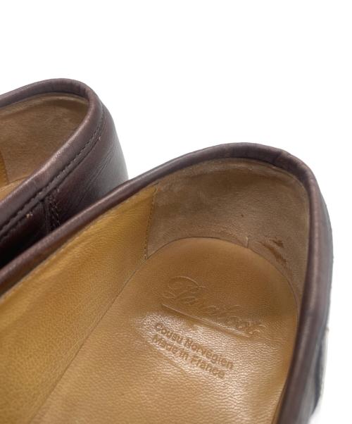 PARABOOT（パラブーツ）PARABOOT (パラブーツ) REIMS コインローファー ブラウン サイズ:7 1/2の古着・服飾アイテム