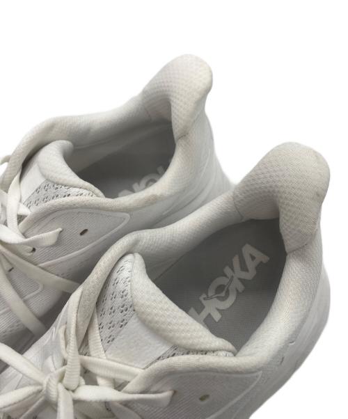 HOKA（ホカ）HOKA (ホカ) CLIFTON10 ホワイト サイズ:27.5cmの古着・服飾アイテム