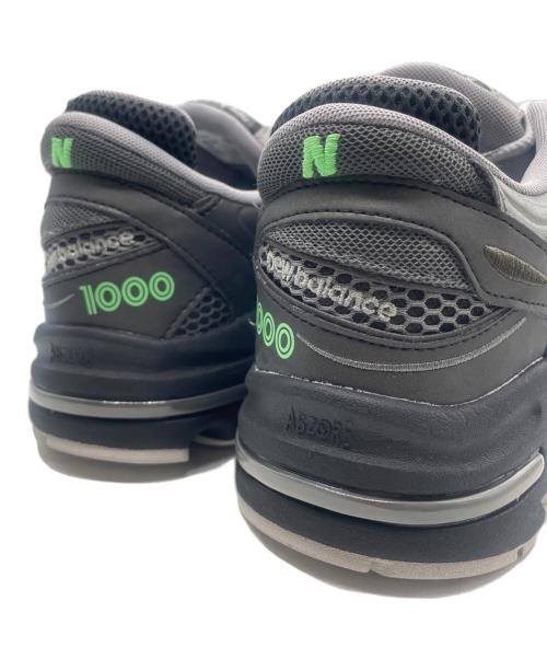 NEW BALANCE（ニューバランス）NEW BALANCE (ニューバランス) M1000T グレー×シルバー サイズ:27.5cmの古着・服飾アイテム