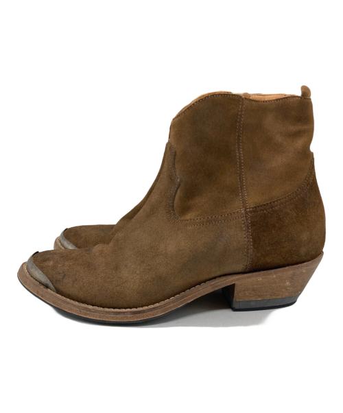GOLDEN GOOSE（ゴールデングース）GOLDEN GOOSE (ゴールデングース) スウェードブーツ ブラウン サイズ:SIZE 35の古着・服飾アイテム