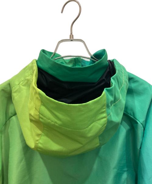 Dime（ダイム）Dime (ダイム) gradient windbreaker グリーン サイズ:SIZE Sの古着・服飾アイテム