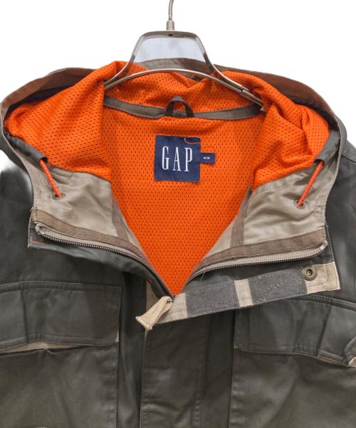 GAP（ギャップ）GAP (ギャップ) OLDアノラックパーカー オリーブ サイズ:SIZE Mの古着・服飾アイテム