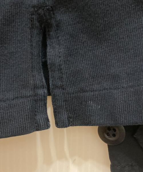 POLO RALPH LAUREN（ポロ・ラルフローレン）POLO RALPH LAUREN (ポロ・ラルフローレン) 襟切替スキッパーポロシャツ ネイビー サイズ:SIZE Lの古着・服飾アイテム