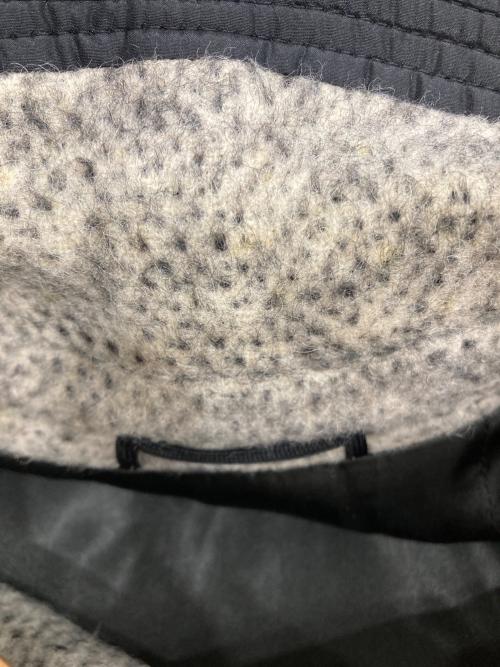 MaxMara（マックスマーラ）MaxMara (マックスマーラ) アルパカ混パイピングシャギーコート グレー サイズ:SIZE 38の古着・服飾アイテム