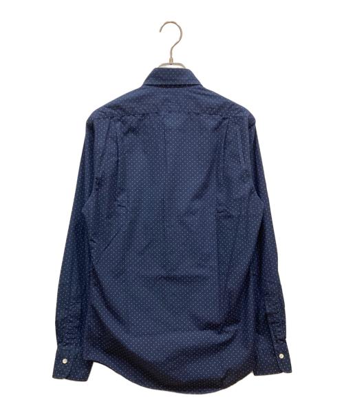 POLO RALPH LAUREN（ポロ・ラルフローレン）POLO RALPH LAUREN (ポロ・ラルフローレン) ドット柄シャツ ネイビー サイズ:SIZE Sの古着・服飾アイテム