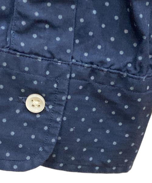 POLO RALPH LAUREN（ポロ・ラルフローレン）POLO RALPH LAUREN (ポロ・ラルフローレン) ドット柄シャツ ネイビー サイズ:SIZE Sの古着・服飾アイテム