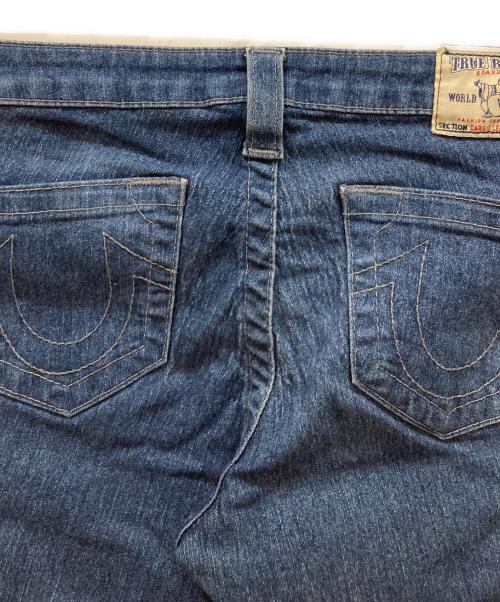 TRUE RELIGION（トゥルー レリジョン）TRUE RELIGION (トゥルー レリジョン) 裾ジップデニムパンツ インディゴ サイズ:SIZE 27の古着・服飾アイテム