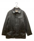 MEN'S BIGIメンズビギ）の古着「カーコート」｜ブラック