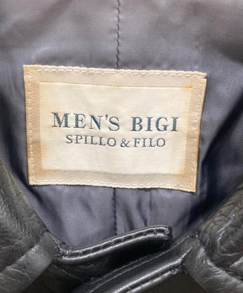 MEN'S BIGI（メンズビギ）MEN'S BIGI (メンズビギ) カーコート ブラック サイズ:SIZE Mの古着・服飾アイテム