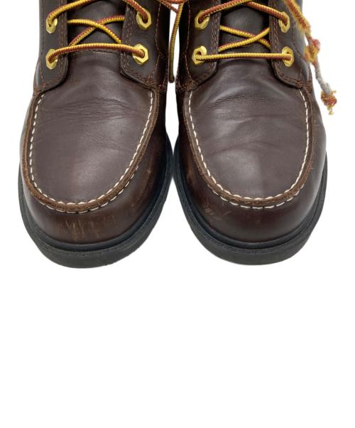 Timberland（ティンバーランド）Timberland (ティンバーランド) ベーシック シングル モック トゥ オックス WP *DRK BRN FL GRN ブラウン サイズ:SIZE 25の古着・服飾アイテム