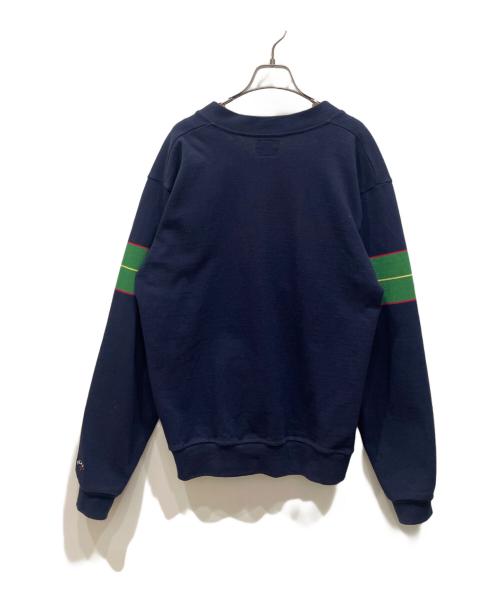 Noah（ノア）Noah (ノア) Navy Rugby Cardigan ネイビー サイズ:Ⅼの古着・服飾アイテム