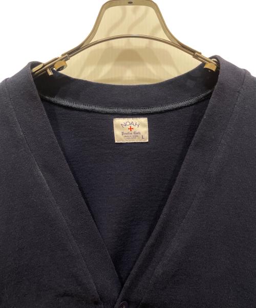 Noah（ノア）Noah (ノア) Navy Rugby Cardigan ネイビー サイズ:Ⅼの古着・服飾アイテム