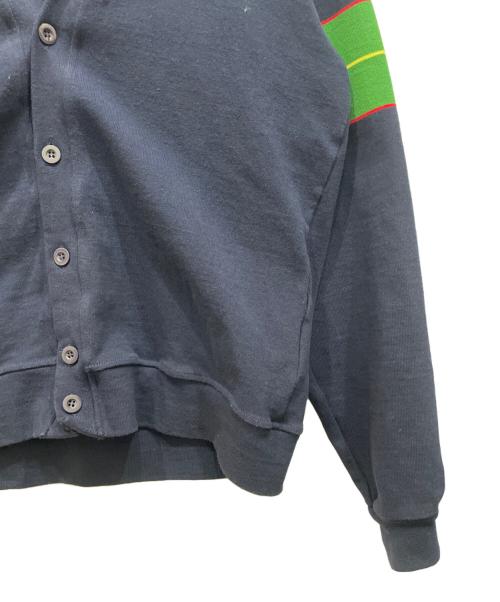 Noah（ノア）Noah (ノア) Navy Rugby Cardigan ネイビー サイズ:Ⅼの古着・服飾アイテム