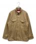 FILSON（フィルソン）の古着「Antique Tin Cloth Jac Shirt」｜ベージュ×レッド