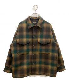 PENDLETON（ペンドルトン）の古着「ウールシャツジャケット」｜ブラウン×グリーン
