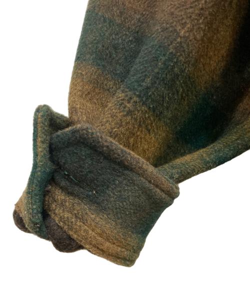 PENDLETON（ペンドルトン）PENDLETON (ペンドルトン) ウールシャツジャケット ブラウン×グリーン サイズ:SIZE Lの古着・服飾アイテム