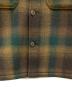 中古・古着 PENDLETON (ペンドルトン) ウールシャツジャケット ブラウン×グリーン サイズ:SIZE L：8000円