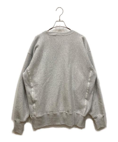 Champion REVERSE WEAVE（チャンピオン リバース ウィーブ）Champion REVERSE WEAVE (チャンピオン リバース ウィーブ) STARBUCKS STAND by BEAMS (スターバックス スタンド バイ ビームス) コラボクルーネックスウェット グレー サイズ:SIZE Lの古着・服飾アイテム