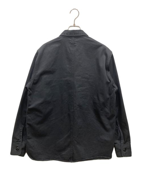 WTAPS（ダブルタップス）WTAPS (ダブルタップス) ミリタリーシャツジャケット ネイビー サイズ:SIZE 3の古着・服飾アイテム