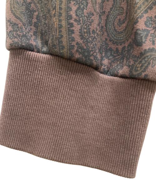 Carhartt WIP（カーハート ワーク イン プログレス）CARHARTT WIP (カーハート ワーク イン プログレス) PAISLEY SWEATSHIRT ブラウン サイズ:SIZE Mの古着・服飾アイテム