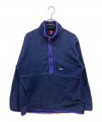 Patagoniaパタゴニア）の古着「シンチラフリースプルオーバー」｜ネイビー×ブルー