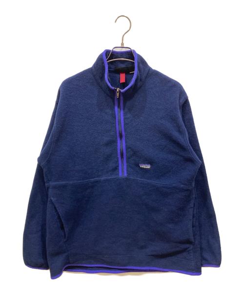 Patagonia（パタゴニア）Patagonia (パタゴニア) シンチラフリースプルオーバー ネイビー×ブルー サイズ:SIZE XLの古着・服飾アイテム