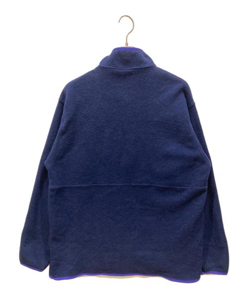 Patagonia（パタゴニア）Patagonia (パタゴニア) シンチラフリースプルオーバー ネイビー×ブルー サイズ:SIZE XLの古着・服飾アイテム