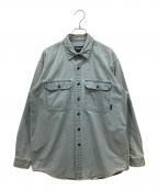 Patagoniaパタゴニア）の古着「長袖ワークシャツ」｜ブルー