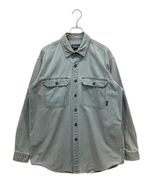 Patagonia（パタゴニア）Patagonia (パタゴニア) 長袖ワークシャツ ブルー サイズ:SIZE Mの古着・服飾アイテム